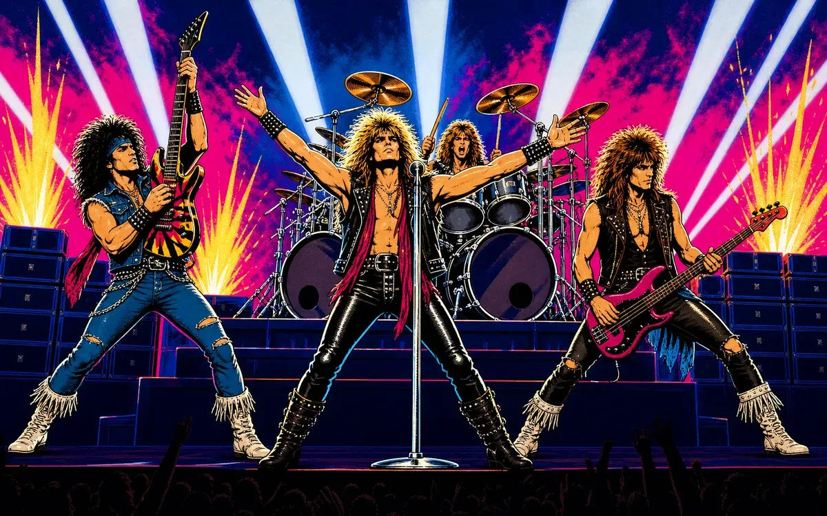 Arena Rock tribute artist