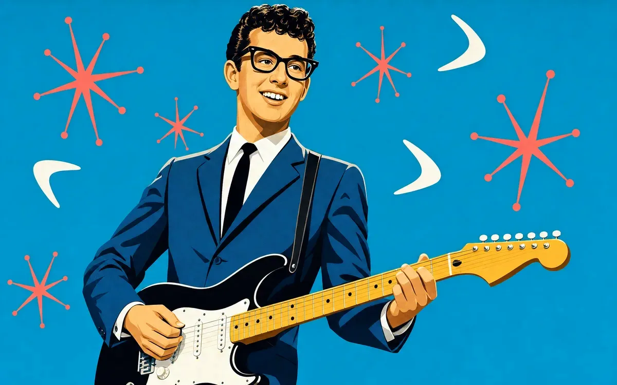 Buddy Holly tribute artist