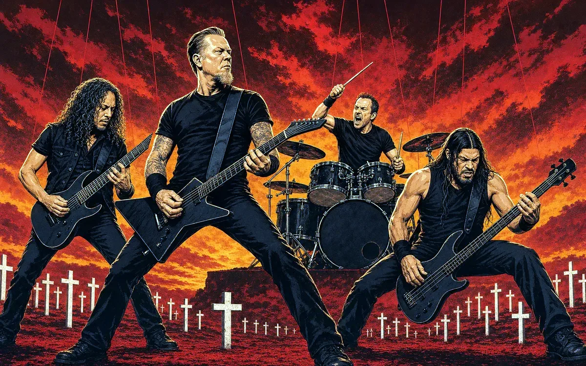 Metallica tribute artist