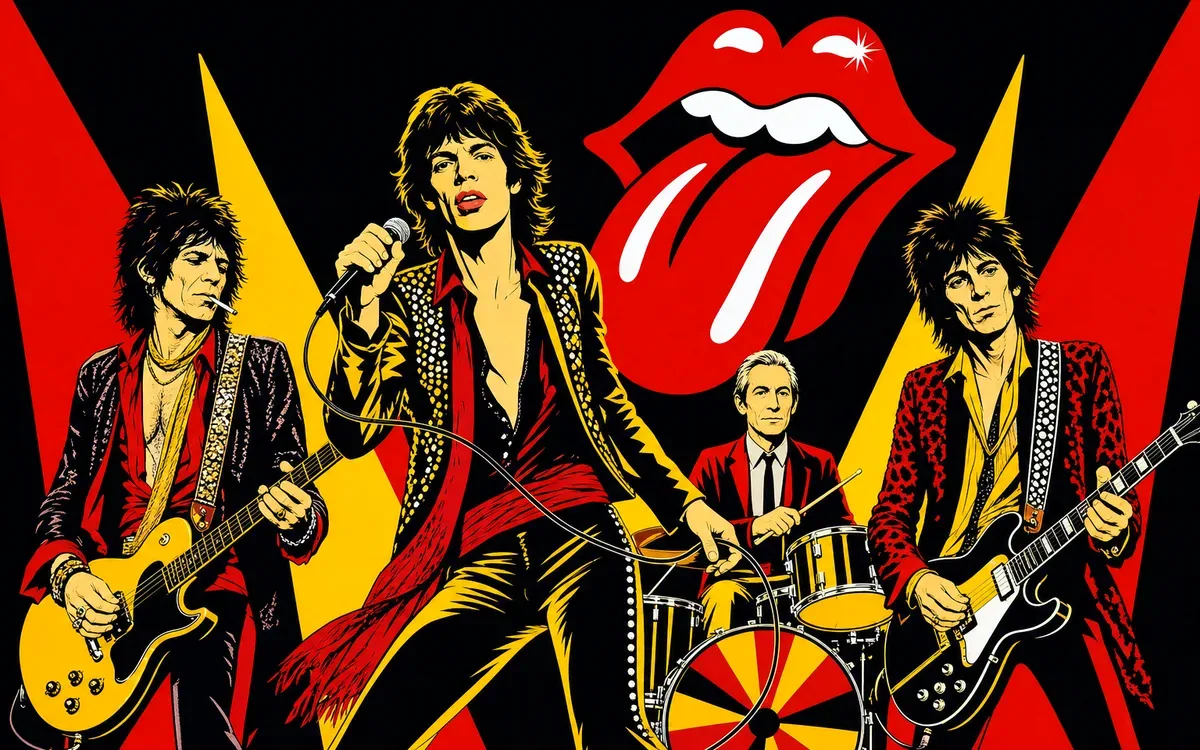 The Rolling Stones tribute artist