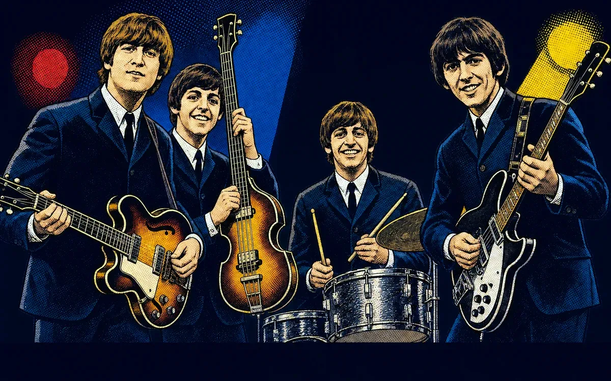 The Beatles tribute artist