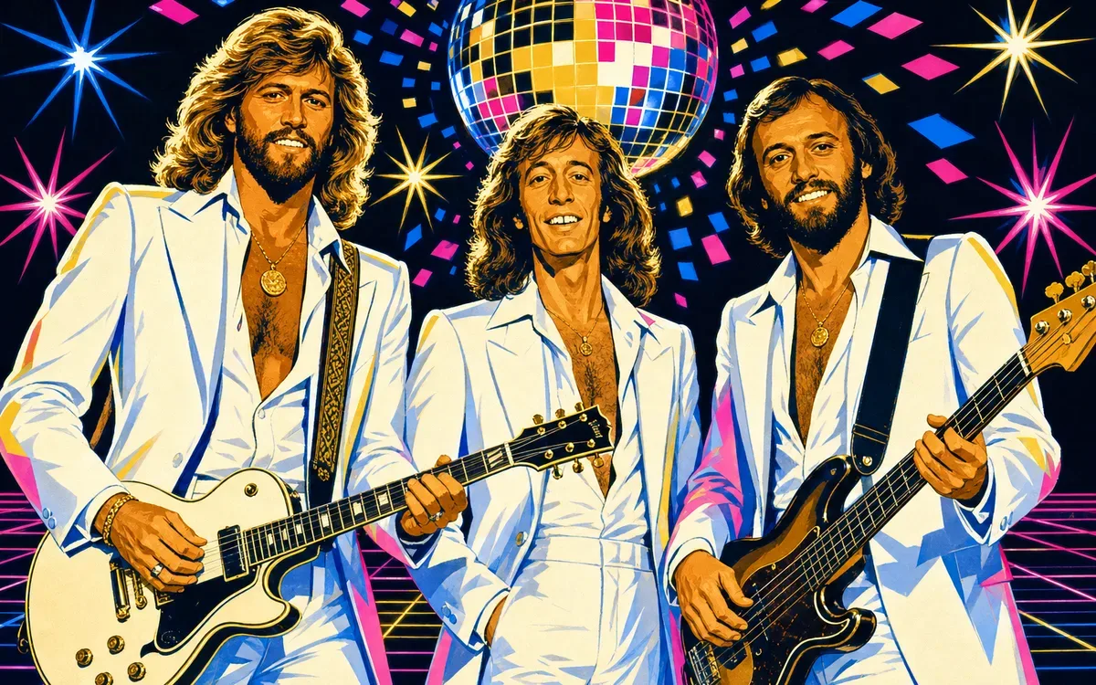 Bee Gees tribute artist